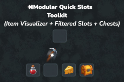 Modular Quick Slot Toolkit (Item Visualizer + Filtered Slots + Chests)