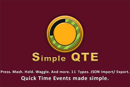 Simple QTE: Quick Time Events made easy w/ JSON support & 11 QTE types