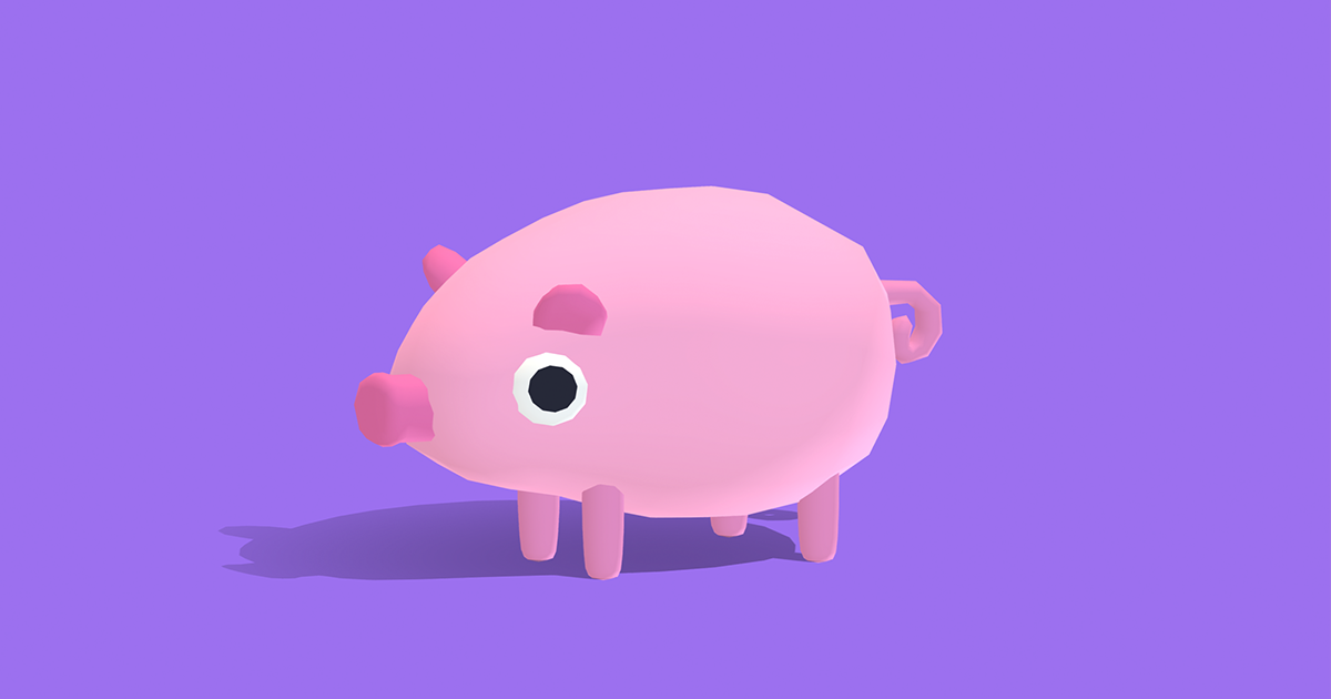 Pig Unity Pig - Quirky Series | Characters | Unity Asset Store