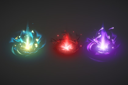 Character Orbiting Effect Pack2