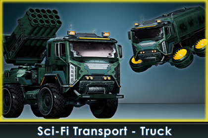 Sci-Fi Transport - Truck