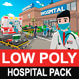 Low Poly Hospital Pack