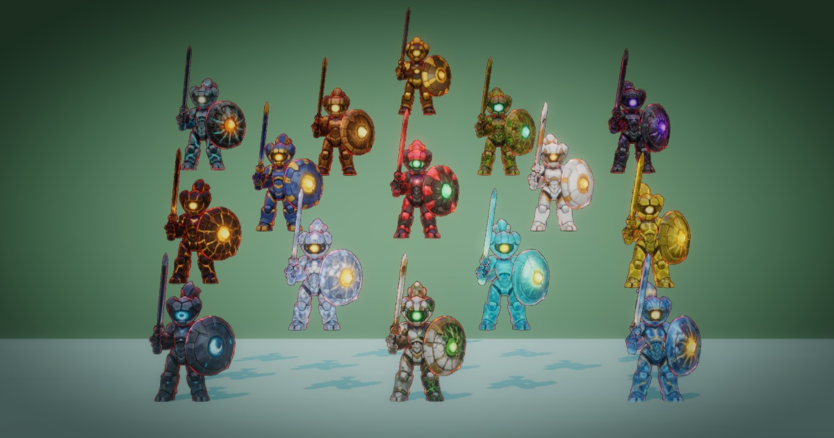 Unity Creatures Fantasy Monster 31 (Rig + Animations) – PixeliusVita | 3D Creatures ...