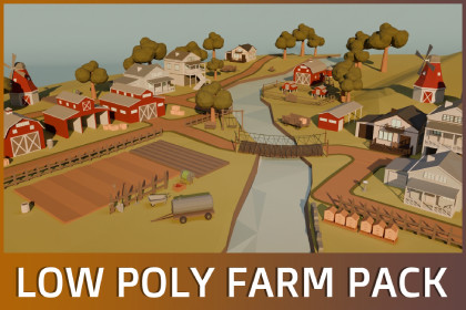 Low-Poly Farm Pack