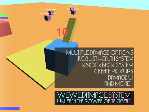 Wewe Damage System | 도구 | Unity Asset Store