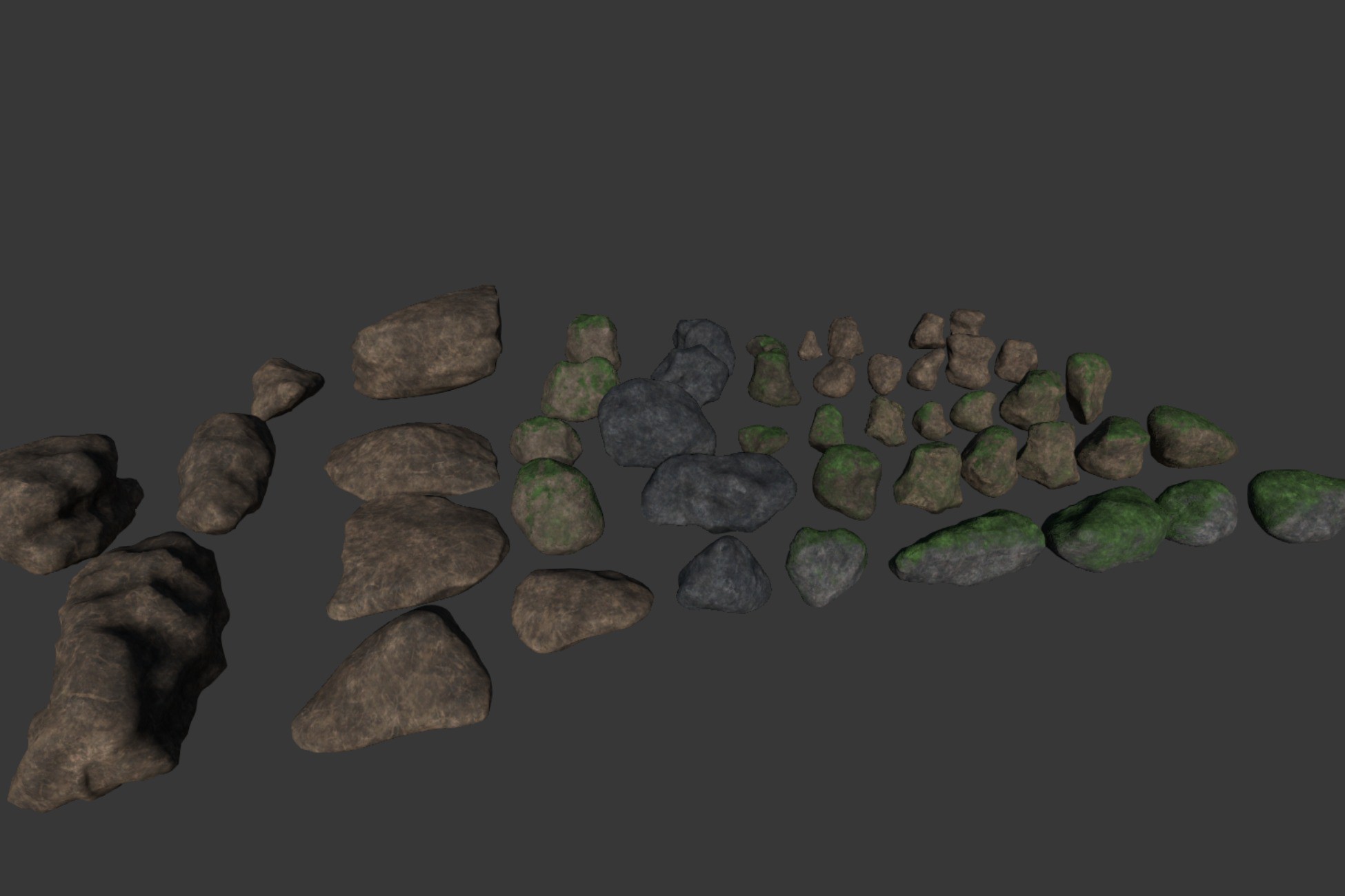 3D Rock Pack | 3D Props | Unity Asset Store