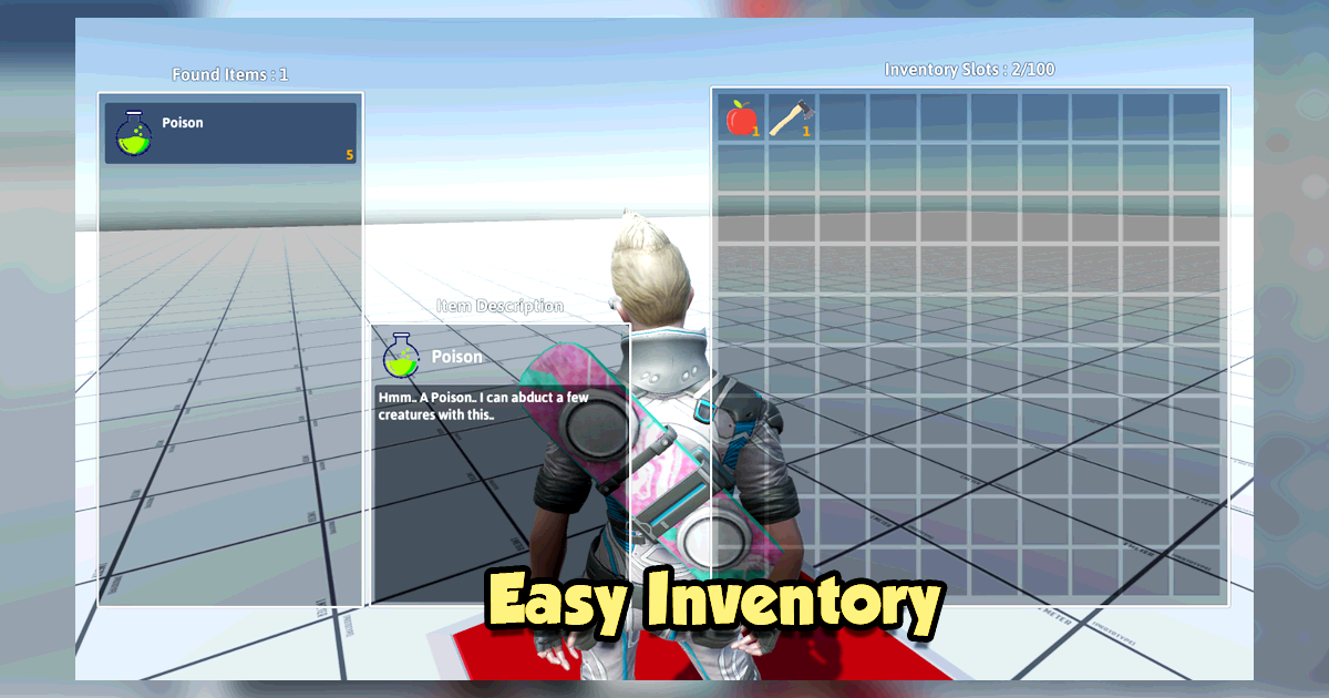 Easy Inventory | GUI Tools | Unity Asset Store