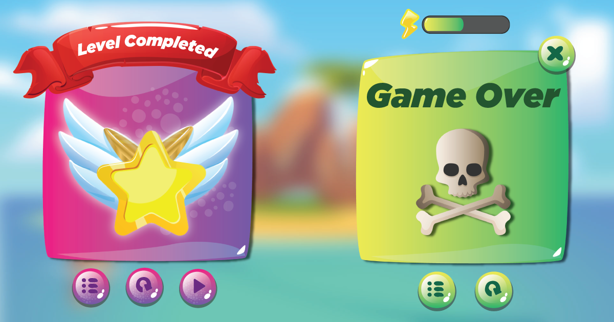 Awesome Game UI pack 8 | 2D Icons | Unity Asset Store