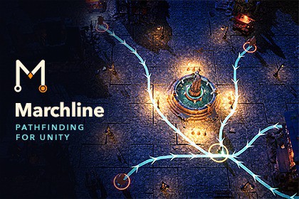 Marchline — RTS Pathfinding & Crowd Navigation