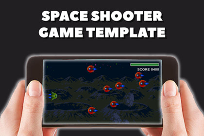 Space Shooter Game Template