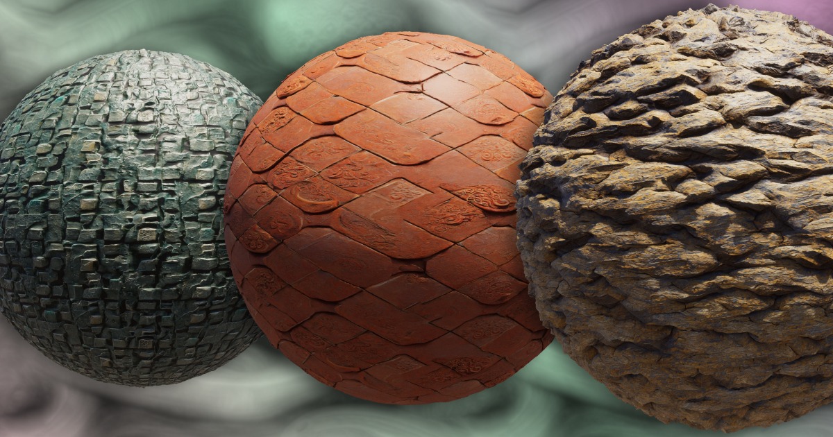 Abstract Alien Textures - Vol 8 | 2D Textures & Materials | Unity Asset ...