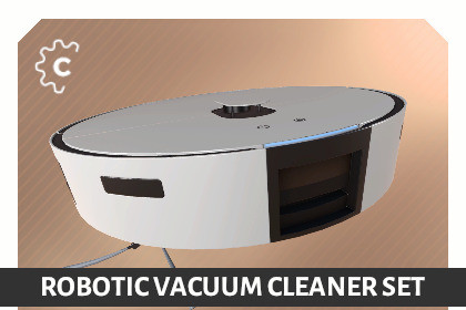 Robotic Vacuum Cleaner Set