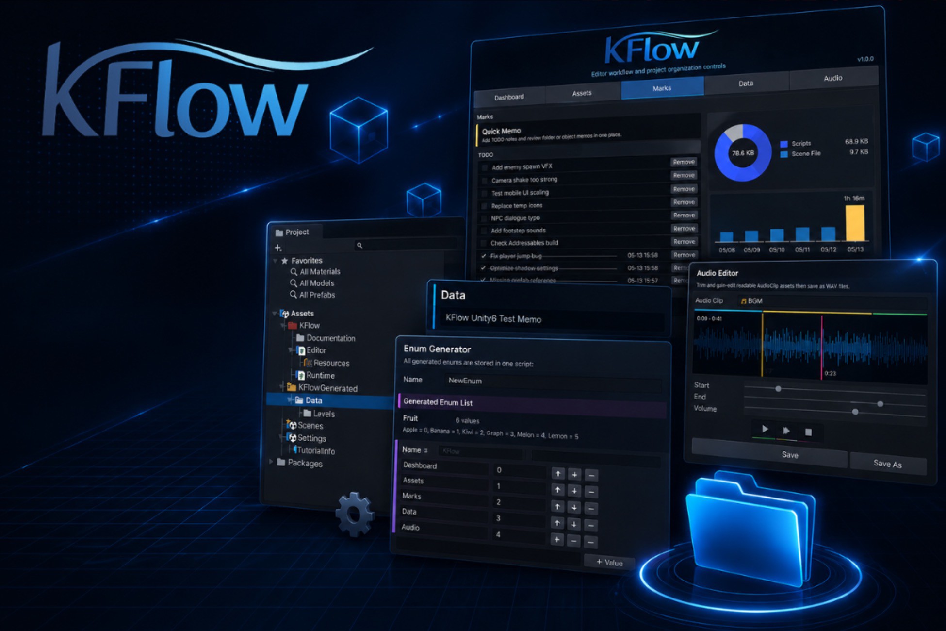 kFlow | Utilities Tools | Unity Asset Store