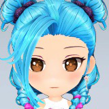 Anime Chibi Female Dancer - Combo 5 (3 outfits)
