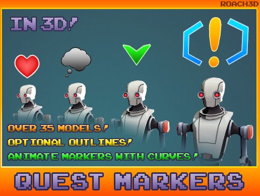 Quest Markers | 3D | Unity Asset Store