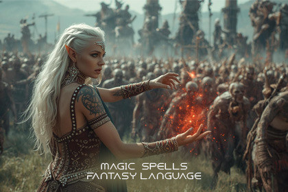 Magical Spells - Fantasy Language