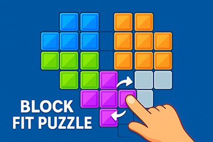 Block Fit Puzzle - Minigame Template