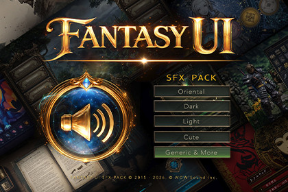 Fantasy UI Sound Effects Pack (AAA)