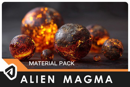 Alien Ground Materials - Magmatic