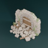 Low Poly Ruins Pack