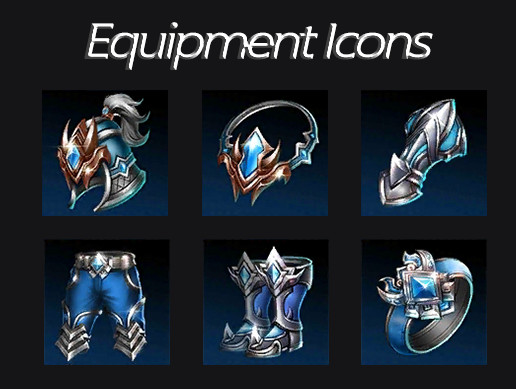 Equipment Icons | 2D Icons | Unity Asset Store