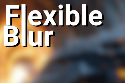 Flexible Blur