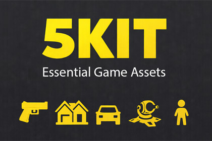5Kit : Top-Down Shooter + 4 Low Poly Packs