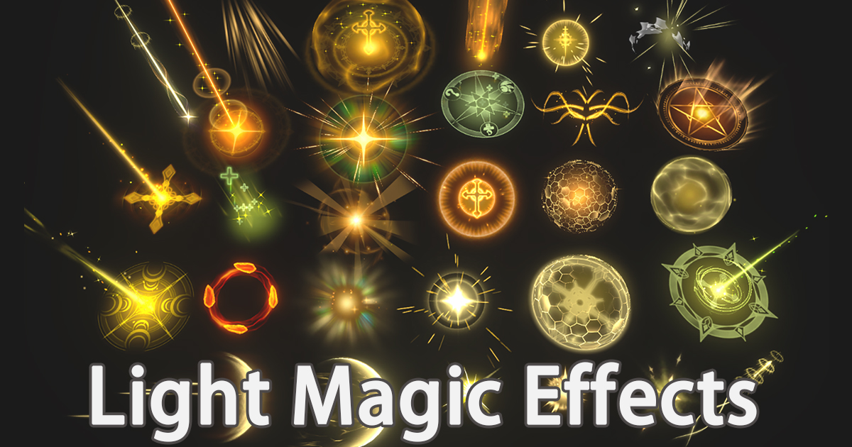 Cool Magic Effects Game VFX - Light Magic Effect | VFX Particles | Unity Asset Store