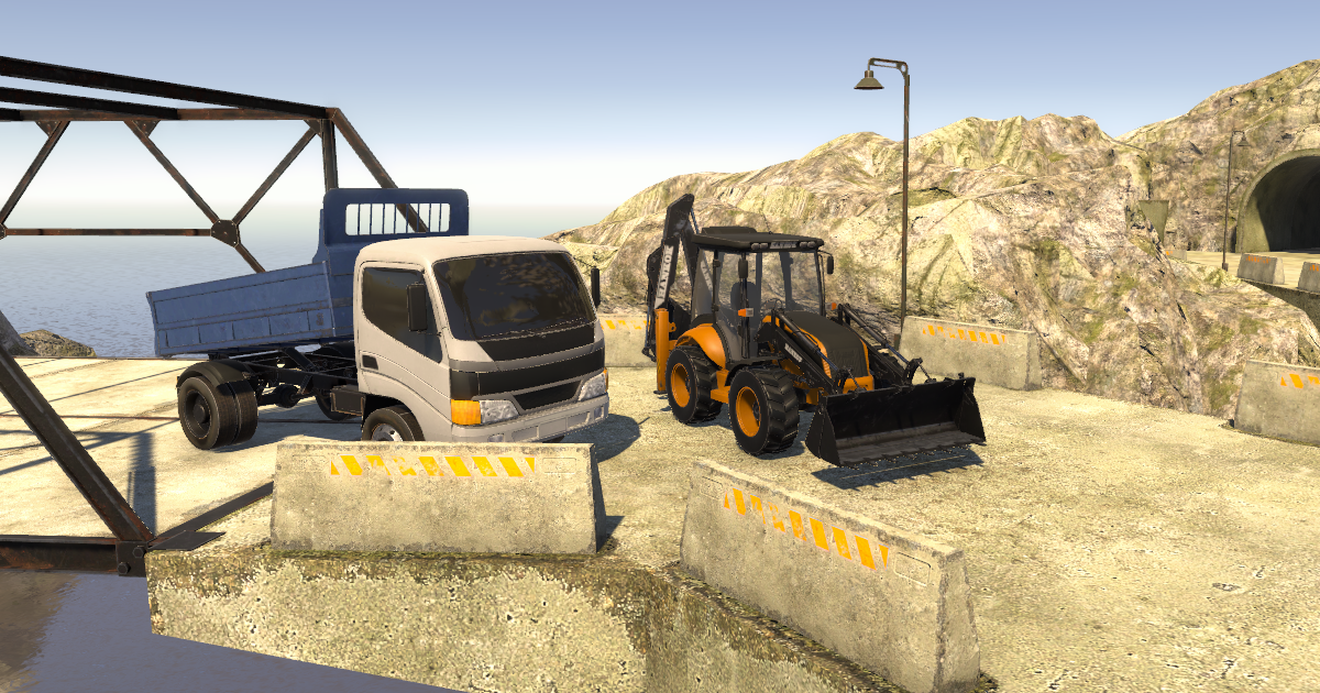 Simulator of construction equipment | 3D Land | Unity Asset Store