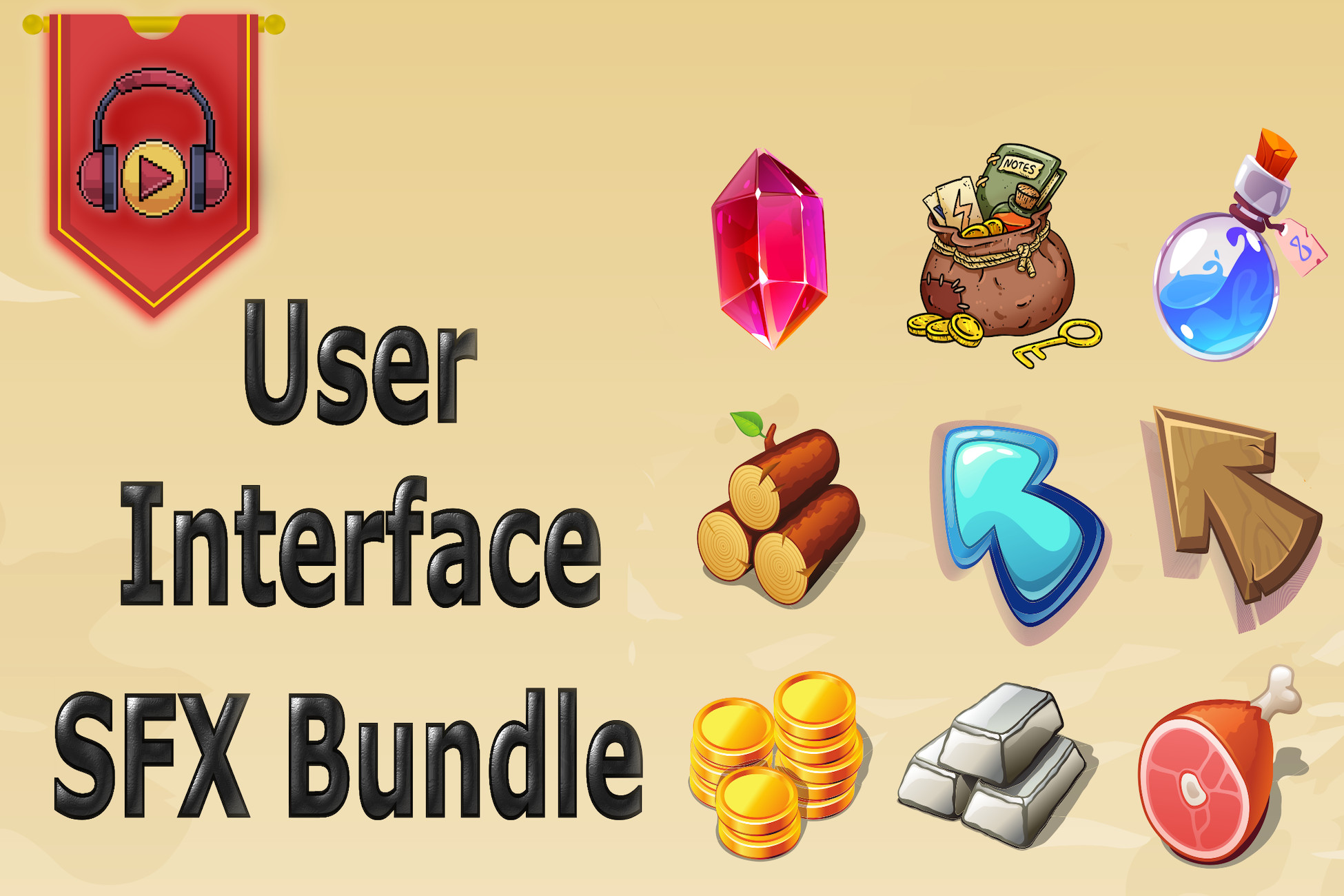 User Interface – SFX Bundle by The Sound Guild