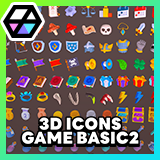 3D Icons - Game Basic2