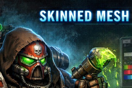 Skinned Mesh Painter