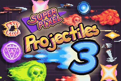 Super Pixel Projectiles Pack 3