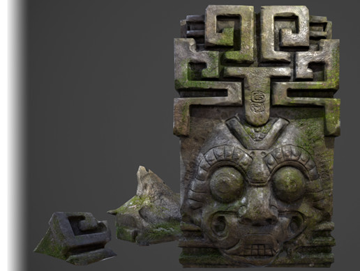 Ancient Textures Unity Ancient Statue | 3D Landscapes | Unity Asset Store