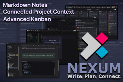 Nexum - Markdown Notes, Tasks & Connected Knowledge