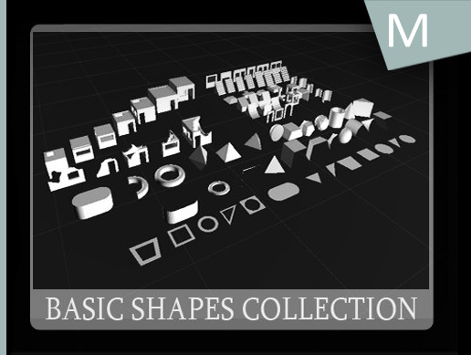 Primitives+Basic Shapes Collection | 3D | Unity Asset Store