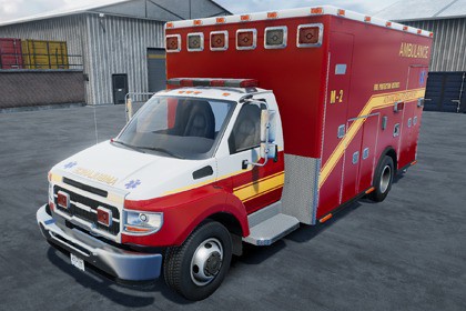 Ambulance Rescue truck