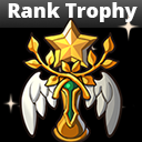 Rank Trophy Icon Set Pack