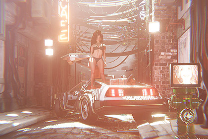 cyberpunk - Kyber City (HDRP + BIP)