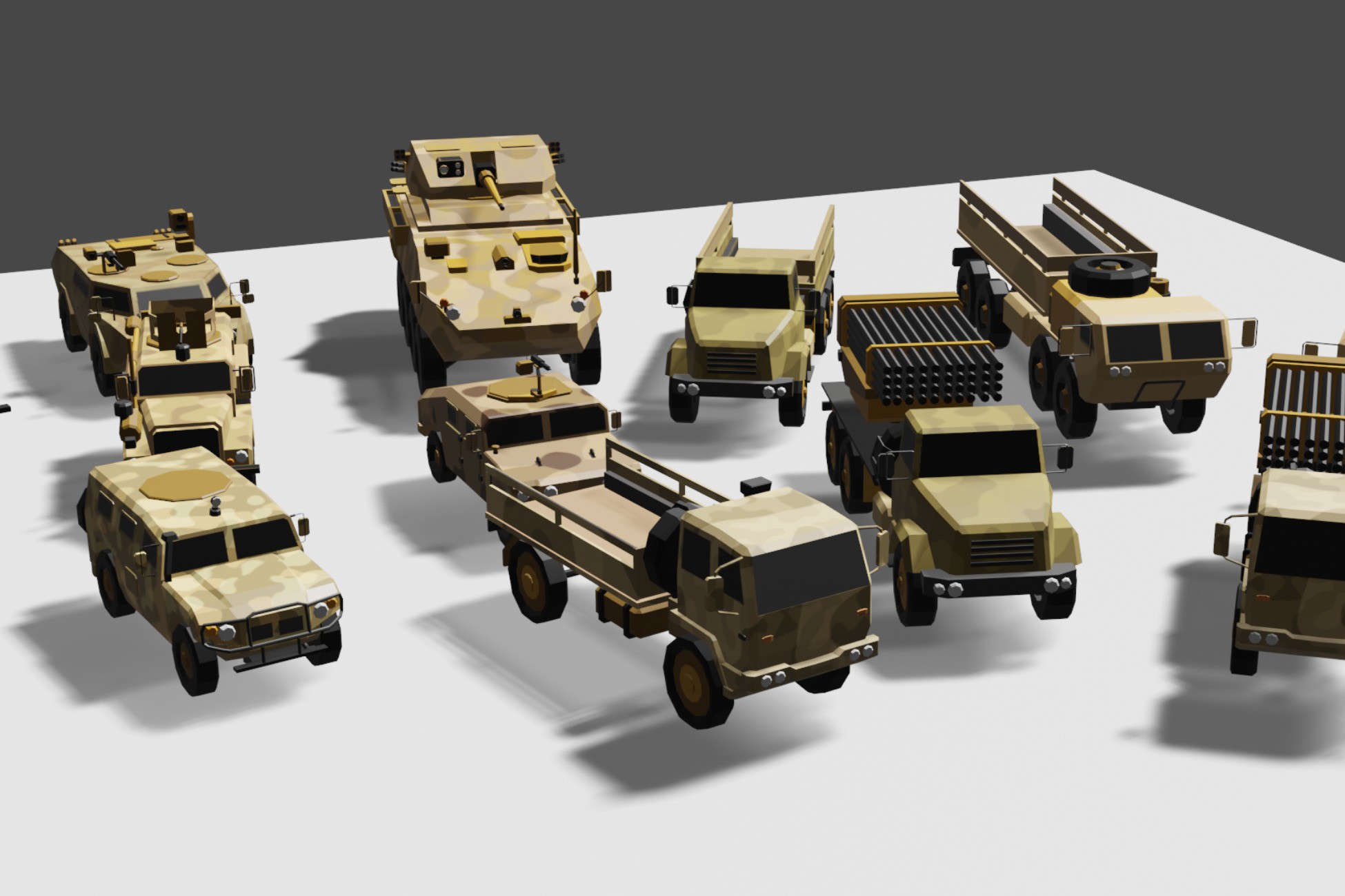 Unity Asset Vehicles Military Vehicles (land) | 3D Land | Unity Asset Store