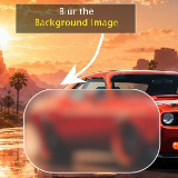 UI Background and 3D Blur - ( URP Supported ) - For Unity 6
