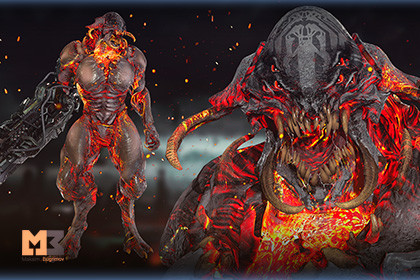 Character Alien Warrior 05