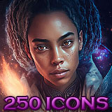 Galaxy Dust - Fantasy Humans 3 - FPS / RPG / Icon Pack