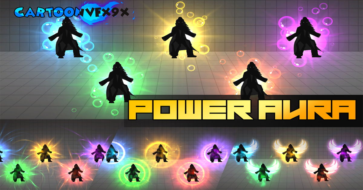 Character Effect- Power Aura | Fire & Explosions | Unity Asset Store