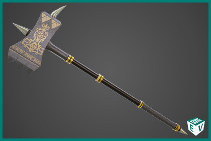 Battle Hammer 03 URP HDRP Textures