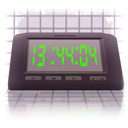 Digital clock with alarm
