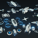 LowPoly Drone Arena