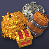 Stylized Treasures Megapack - Chests, Crystals, Gold, Silver, Copper
