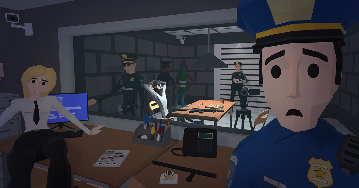 Police Files Assets Low Poly Police Station Pack | 3D Urban | Unity Asset Store