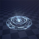 Hologram HUD Circle VFX